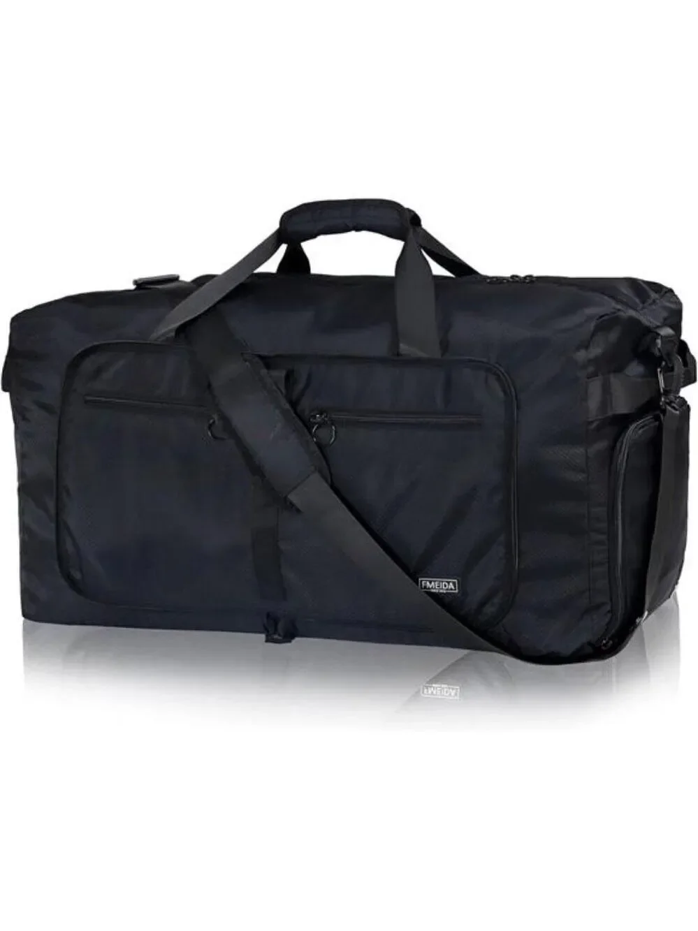 65L Travel Duffle Bag Foldable Water Resistant Large Gym Sports Overnight Bag